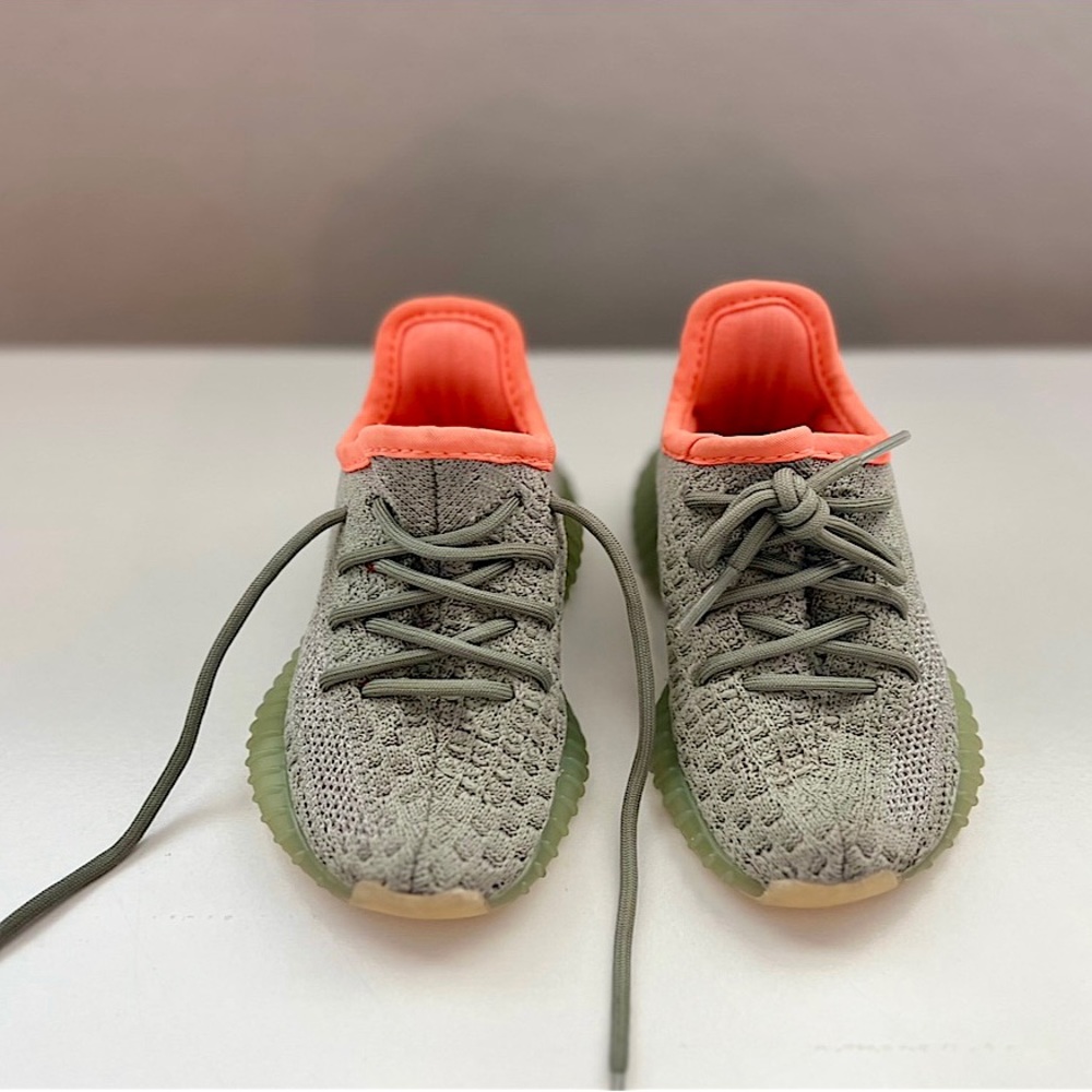 Baby Adidas Yeezy Boost 350 V2 Desert Sage | Infant size 5 | Like New